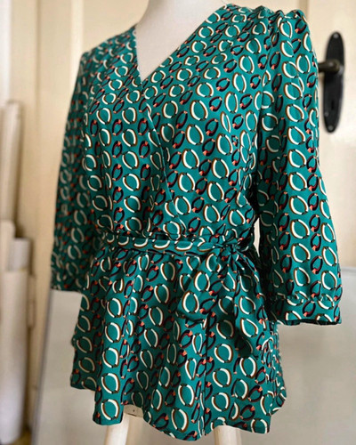 Emily london wickelbluse - me,