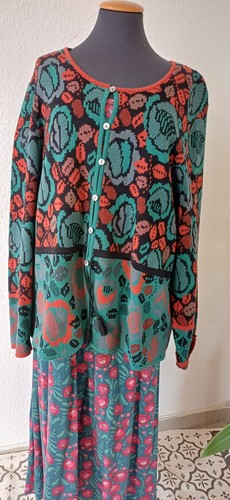 Bunte strickjacke gudrun - bunte,