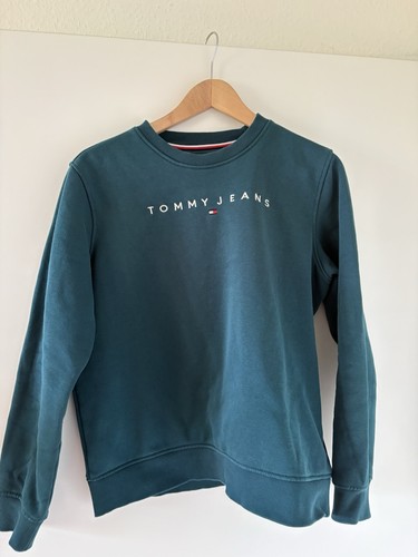Tommy jeans pullover - tommy, petrol