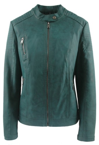 Damen kunstlederjacke - damen,