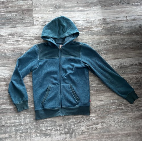 Sweatjacke fleece petrol - sweatjacke,