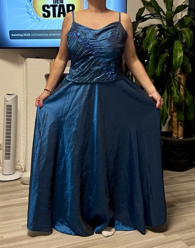 Abendkleid petrol - abendkleid, 44