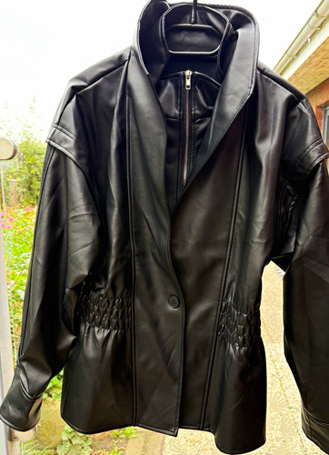 Damen jacke schwarz xl - jacke, gr.