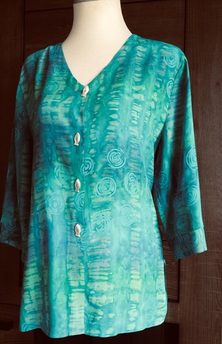 120 122 bluse petrol - 120, gem