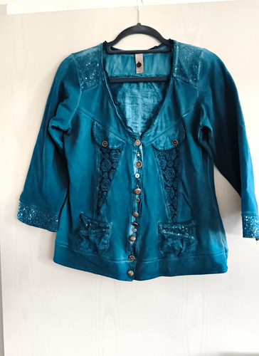 Tredy damen jacke petrol - damen,
