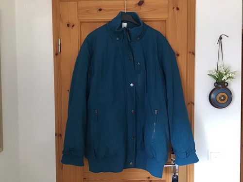 Petrolfarbene winterjacke - petrolfarbene, gr
