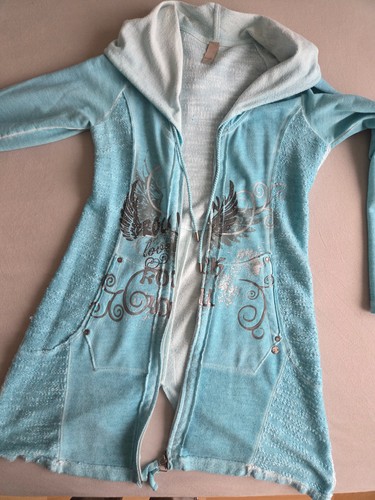 Long sweatjacke tredy - long-sweatjacke, 38*